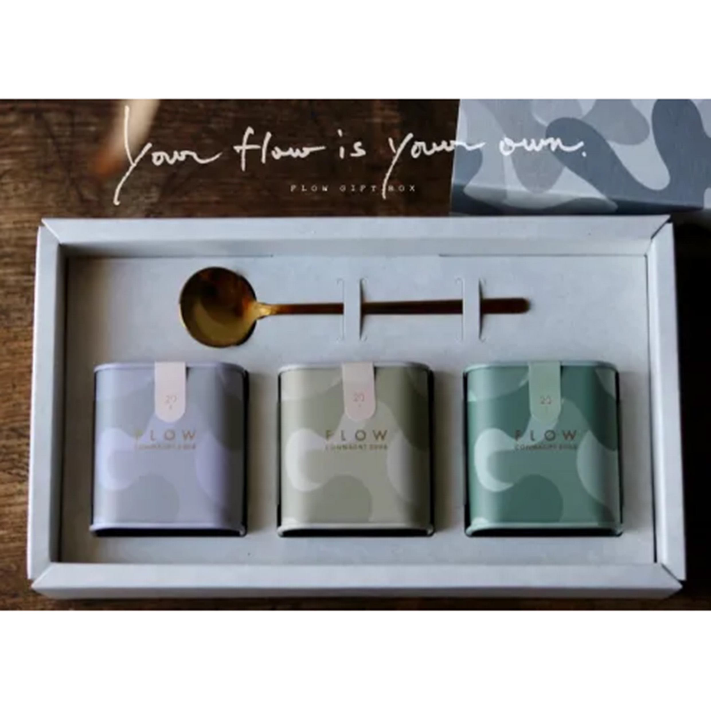 FLOW お花のブレンドティー3種ギフトボックス