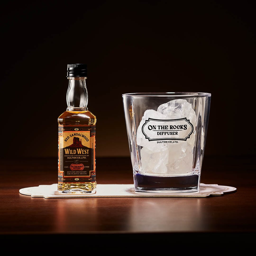 まるでウィスキーのようなディフューザーセット〈ON THE ROCKS DIFFUSER〉