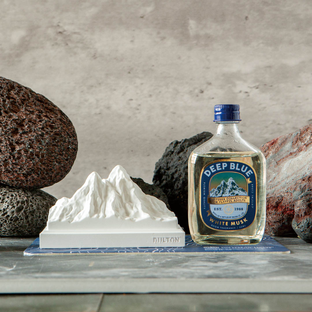 大人の遊び心あふれる雪山ディフューザーセット〈ICE ROCK DIFFUSER〉