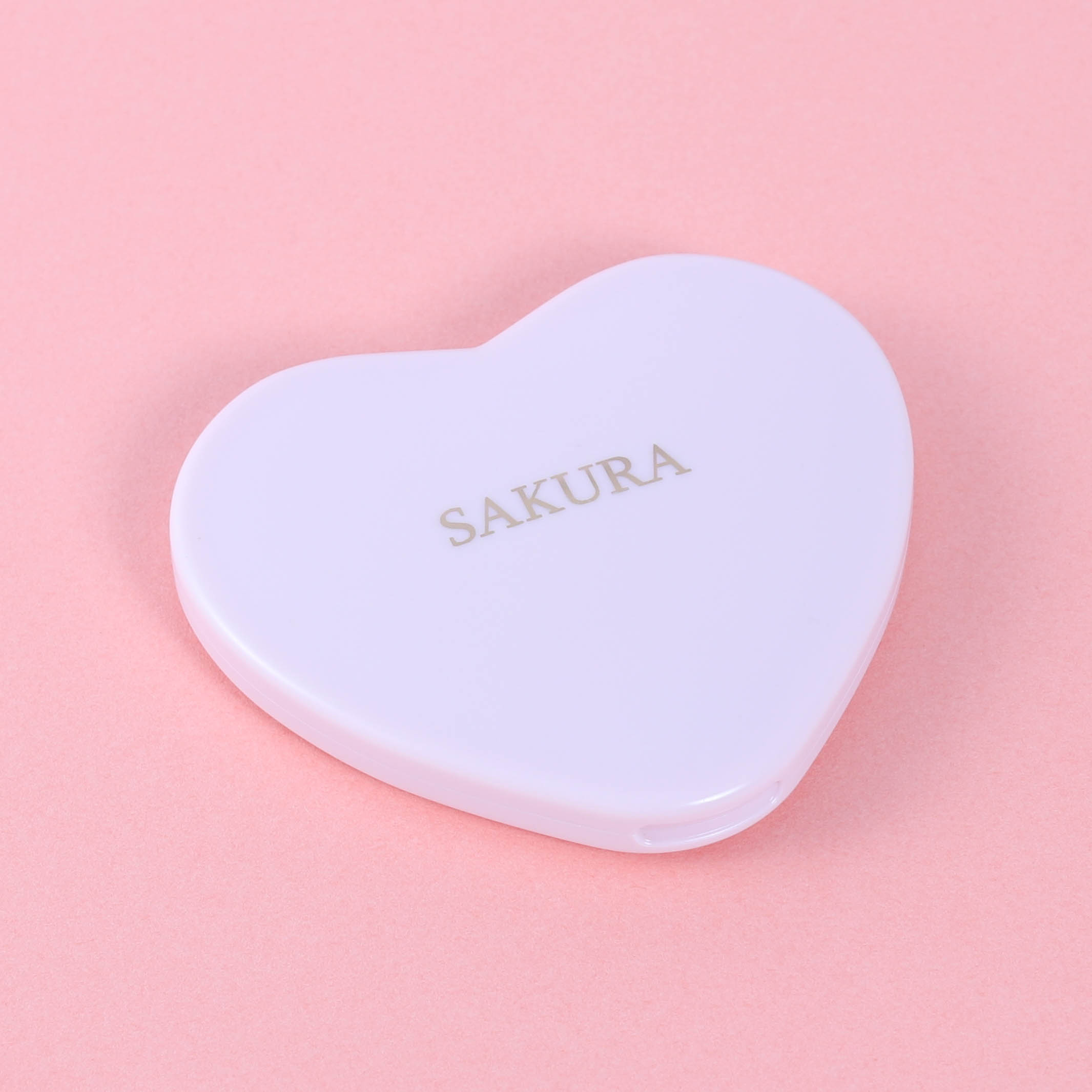 【名入れ】ハートスタンドコンパクトミラー