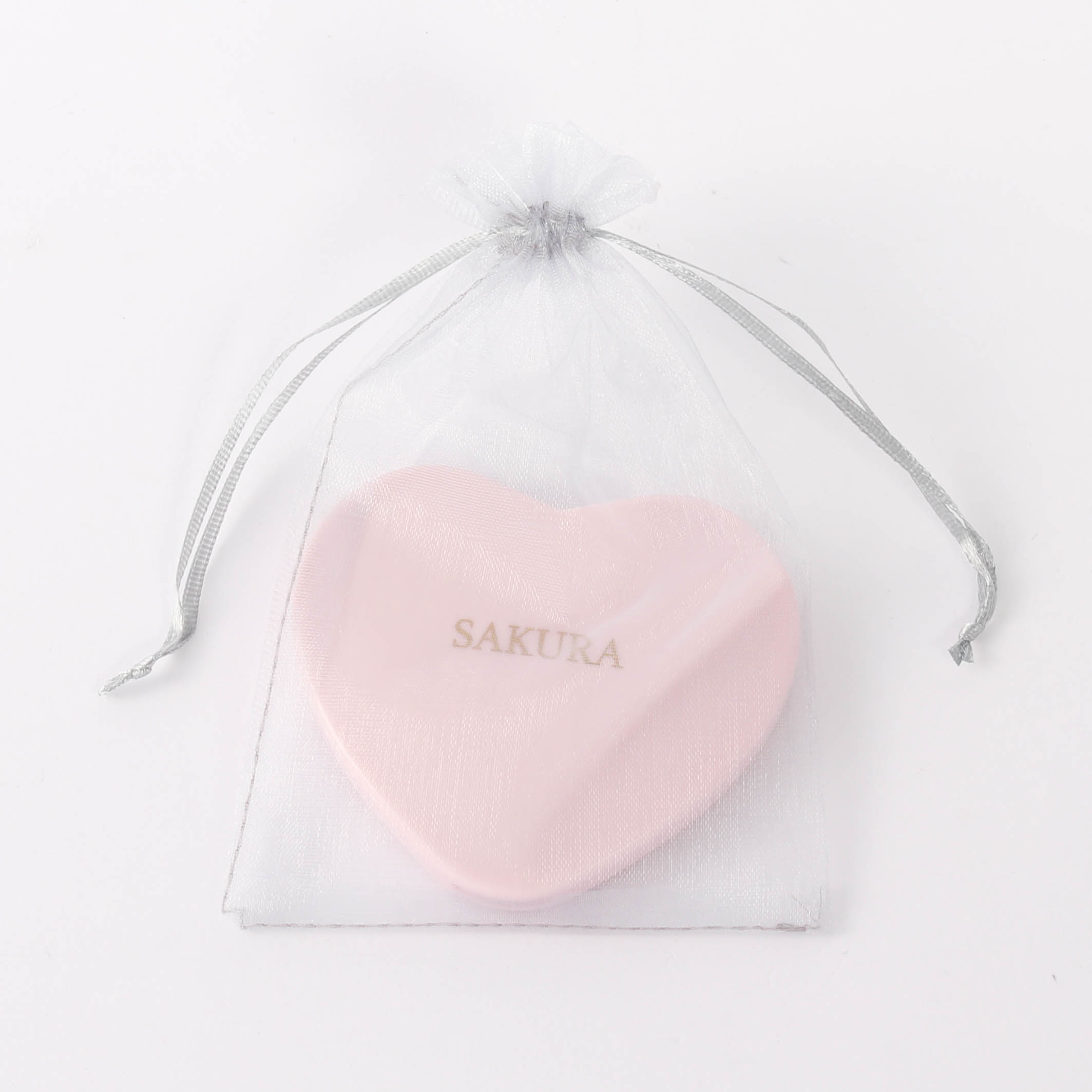 【名入れ】ハートスタンドコンパクトミラー