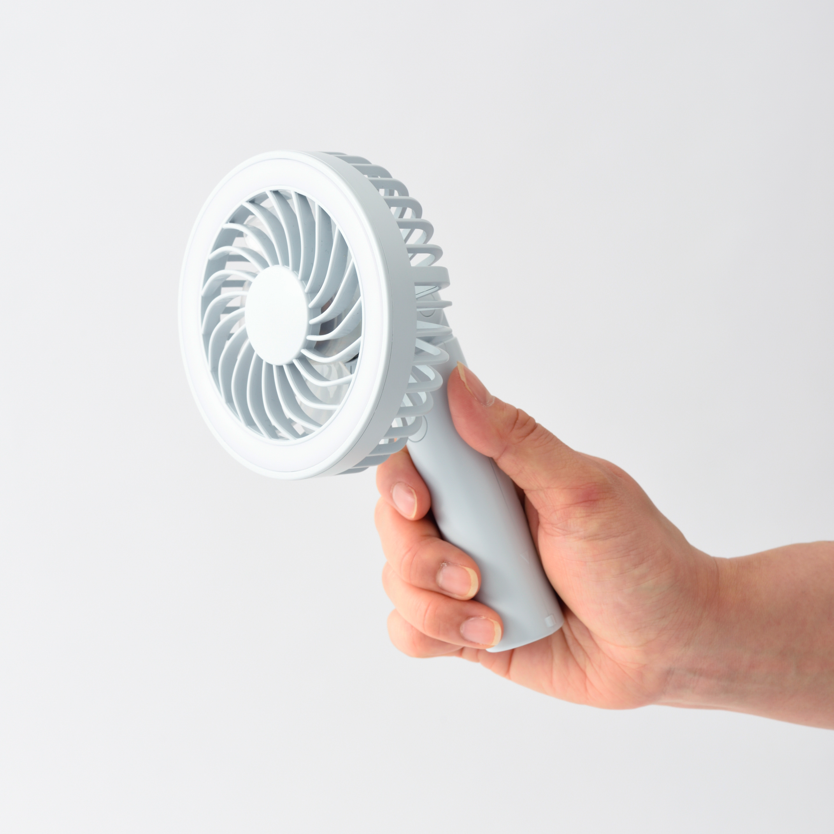 ポータブルクリップライトファン