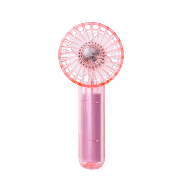 ミニクリアファン　LEDライト付き　LCAF002