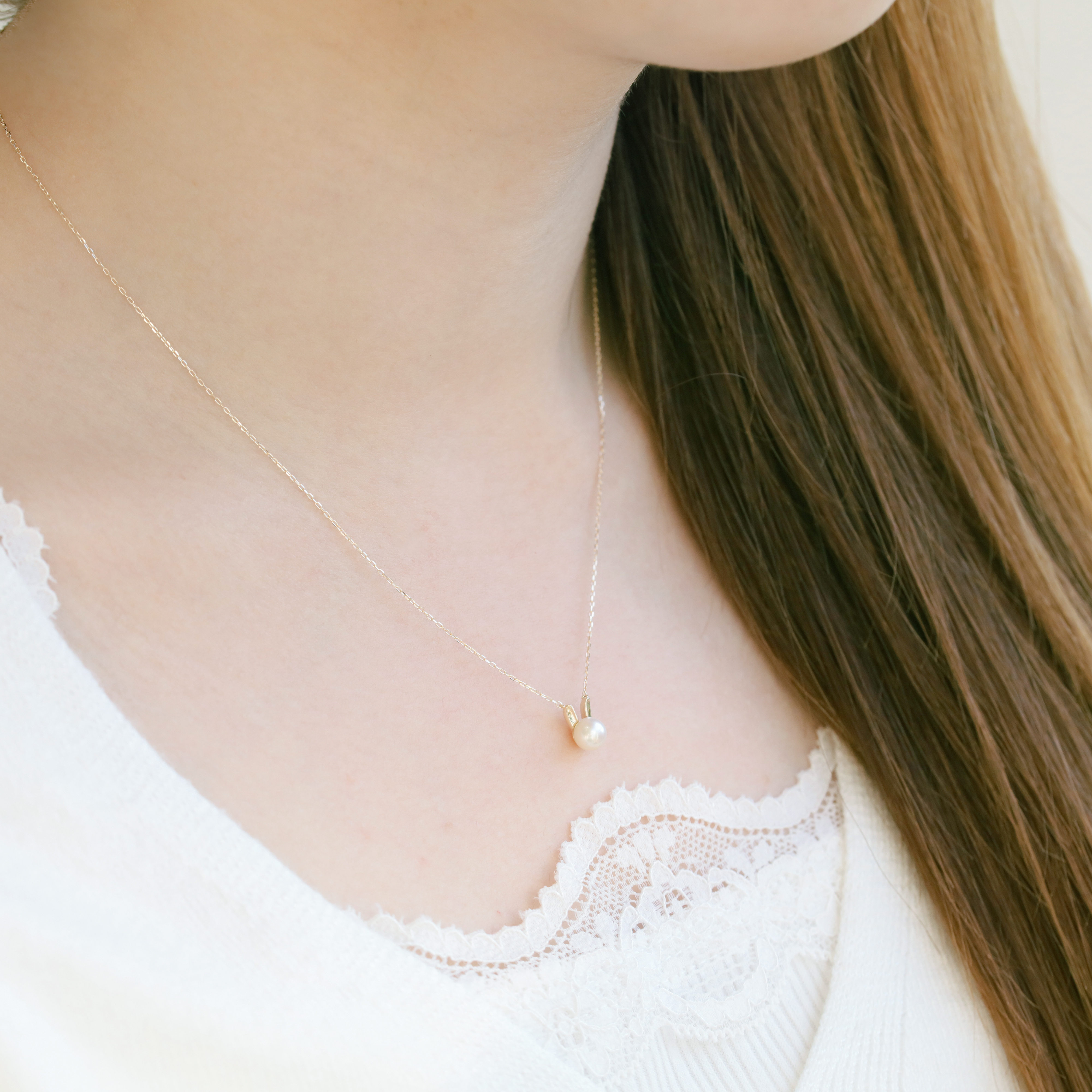 K10 淡水パール ネックレス