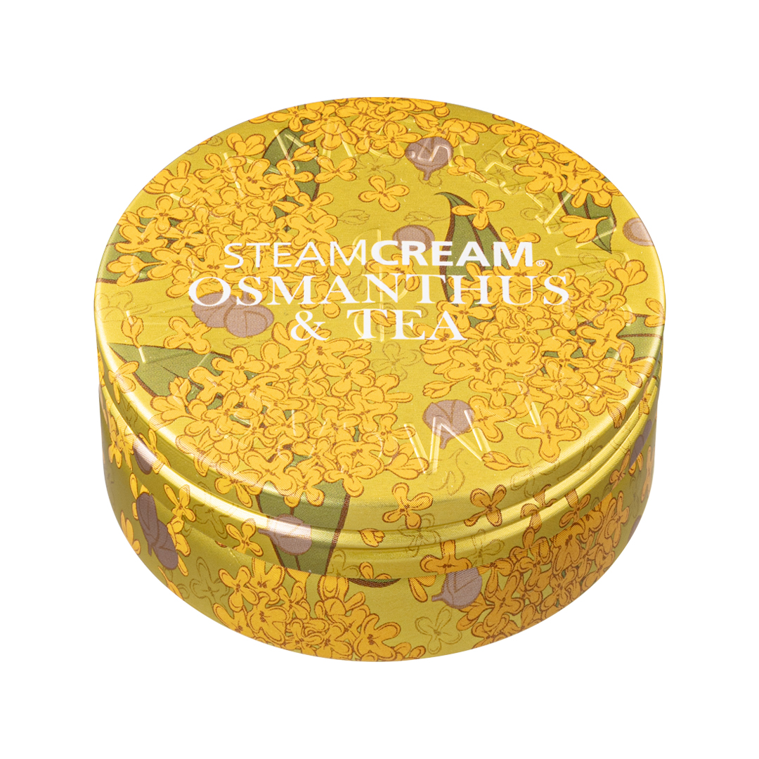 スチームクリーム　キンモクセイ&茶