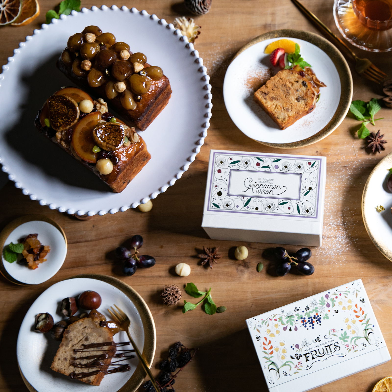 Cinnamon Marron Cake シナモンマロンケーク | Huffnagel