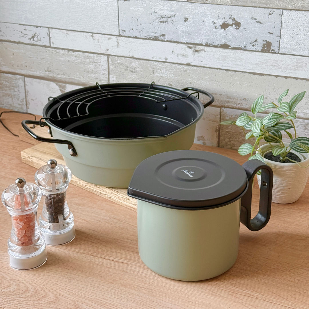 天ぷら鍋・オイルポットセット