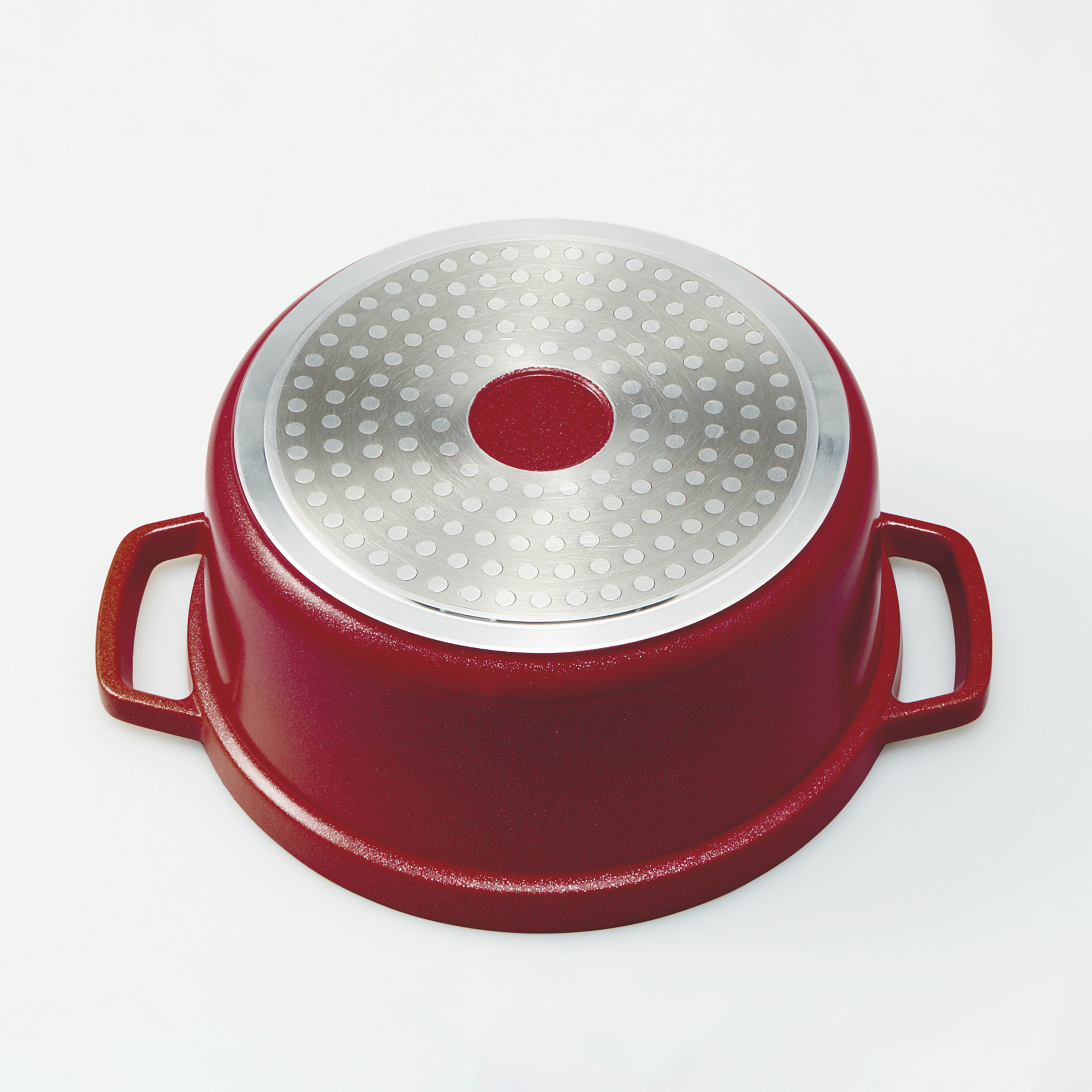 キャセロール20cm/24cm・蒸し器・ハンドルカバー3点セット