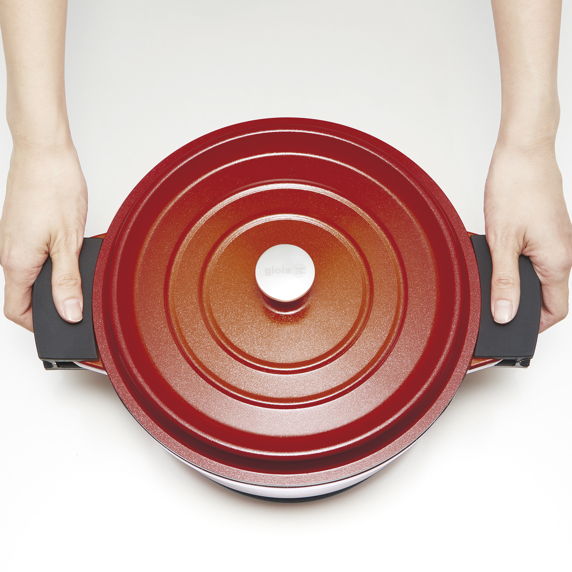 キャセロール20cm/24cm・蒸し器・ハンドルカバー3点セット