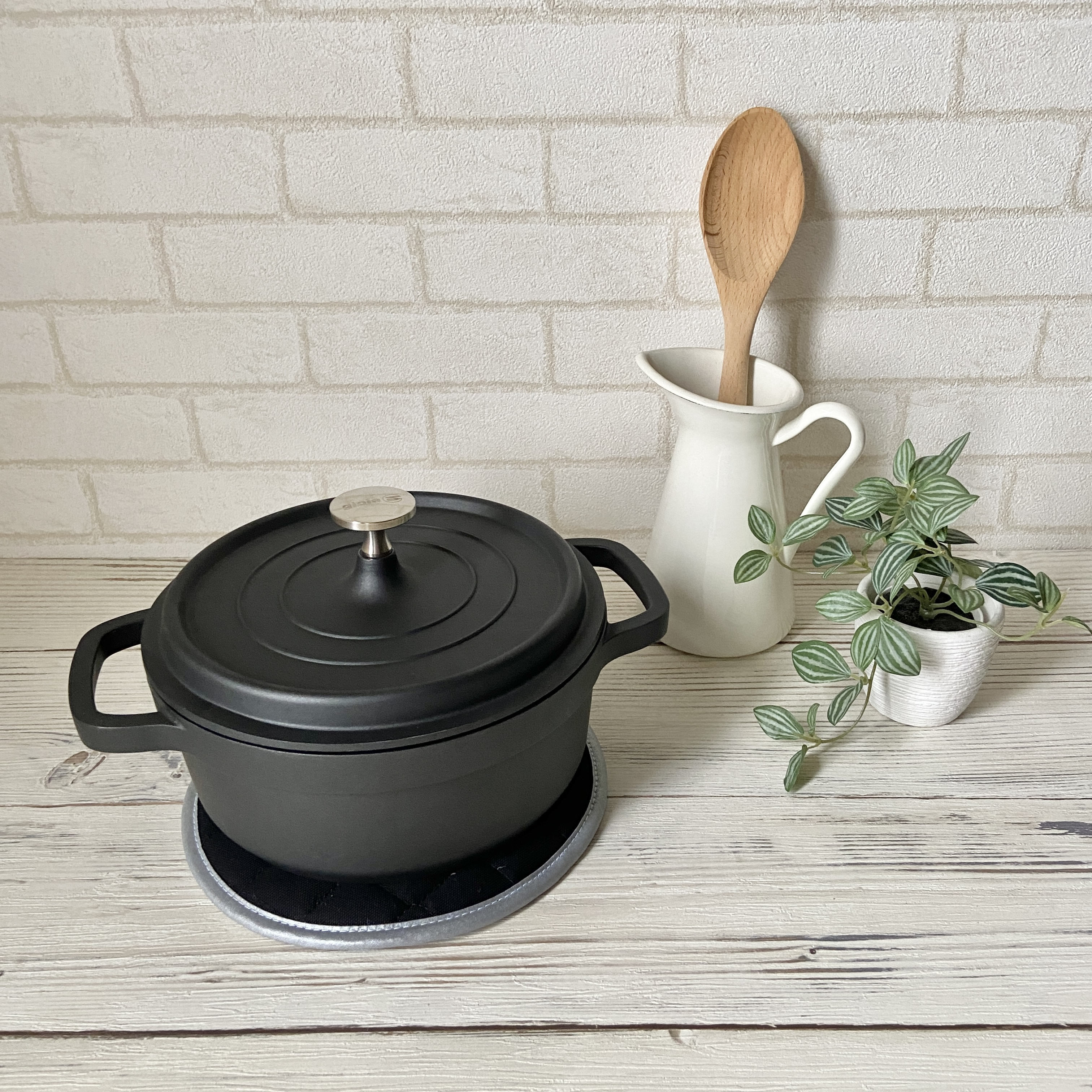 キャセロール20cm・鍋敷きセット