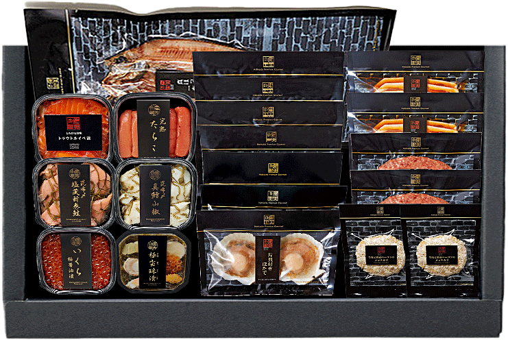 【贅沢 海の幸14点・山の幸6点セット】北海道 極宝珠漬セット F