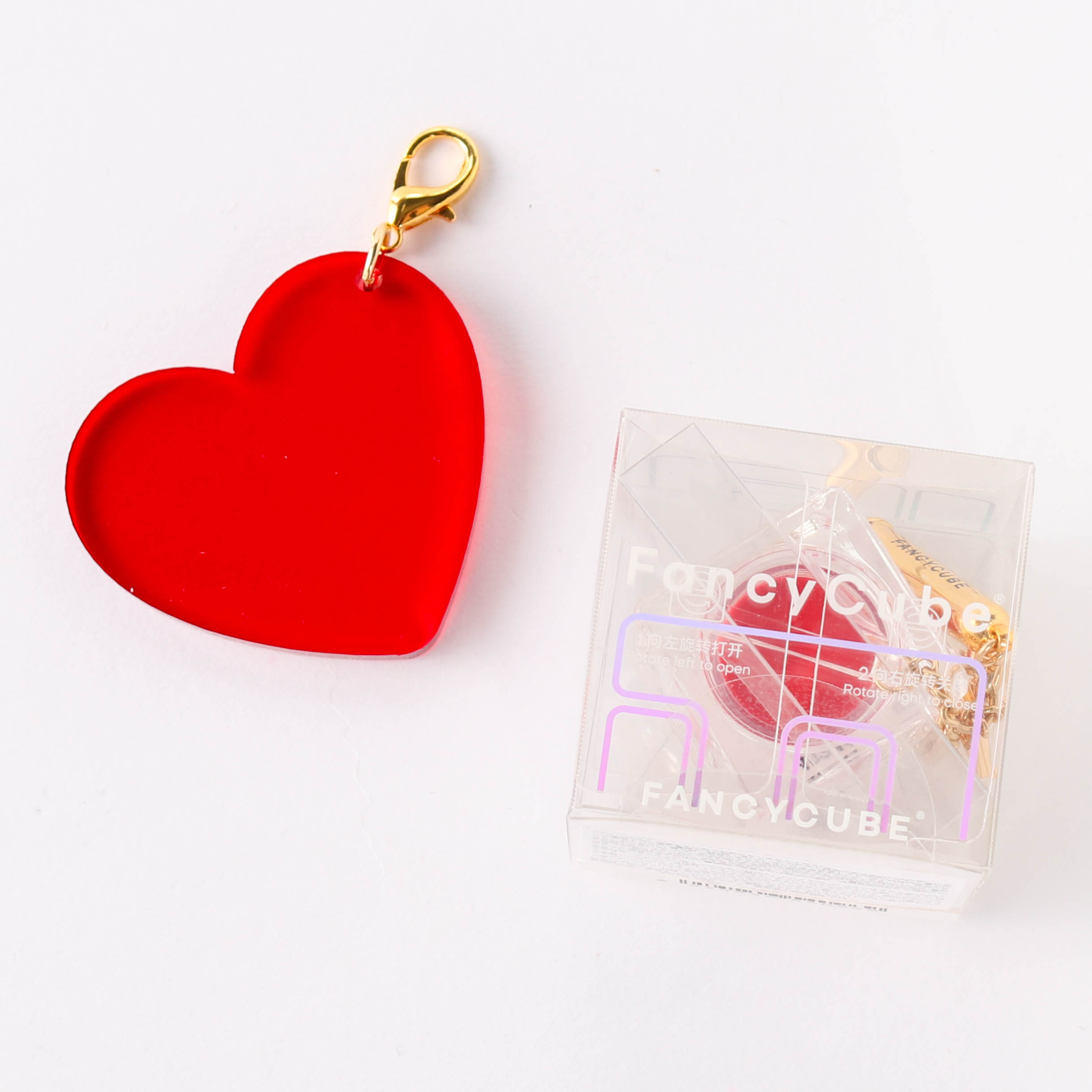 【名入れ】マルチリップ＆リップブラシとチャームセット