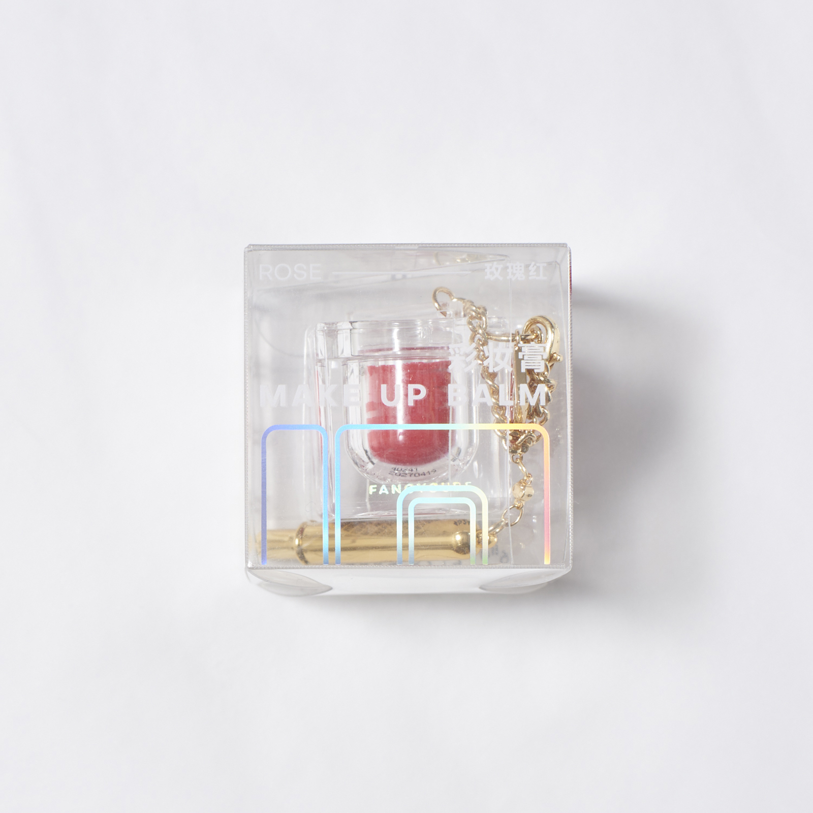 【名入れ】マルチリップ＆リップブラシとチャームセット