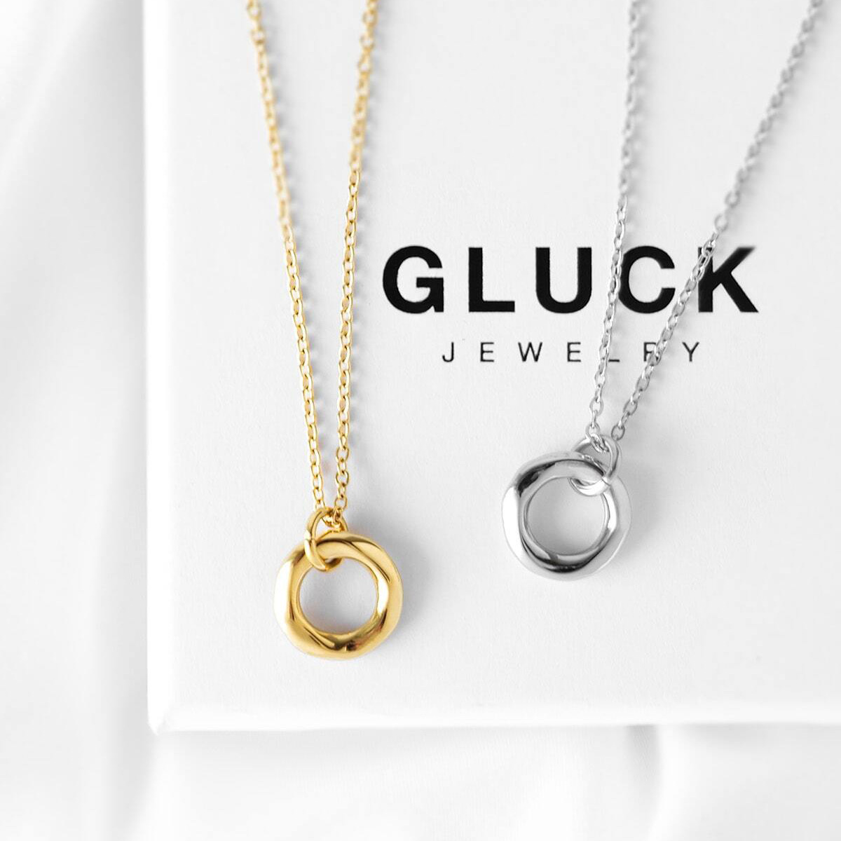 ペアセット/ギフトBOX】太陽モチーフのコインネックレスセット | GLUCK