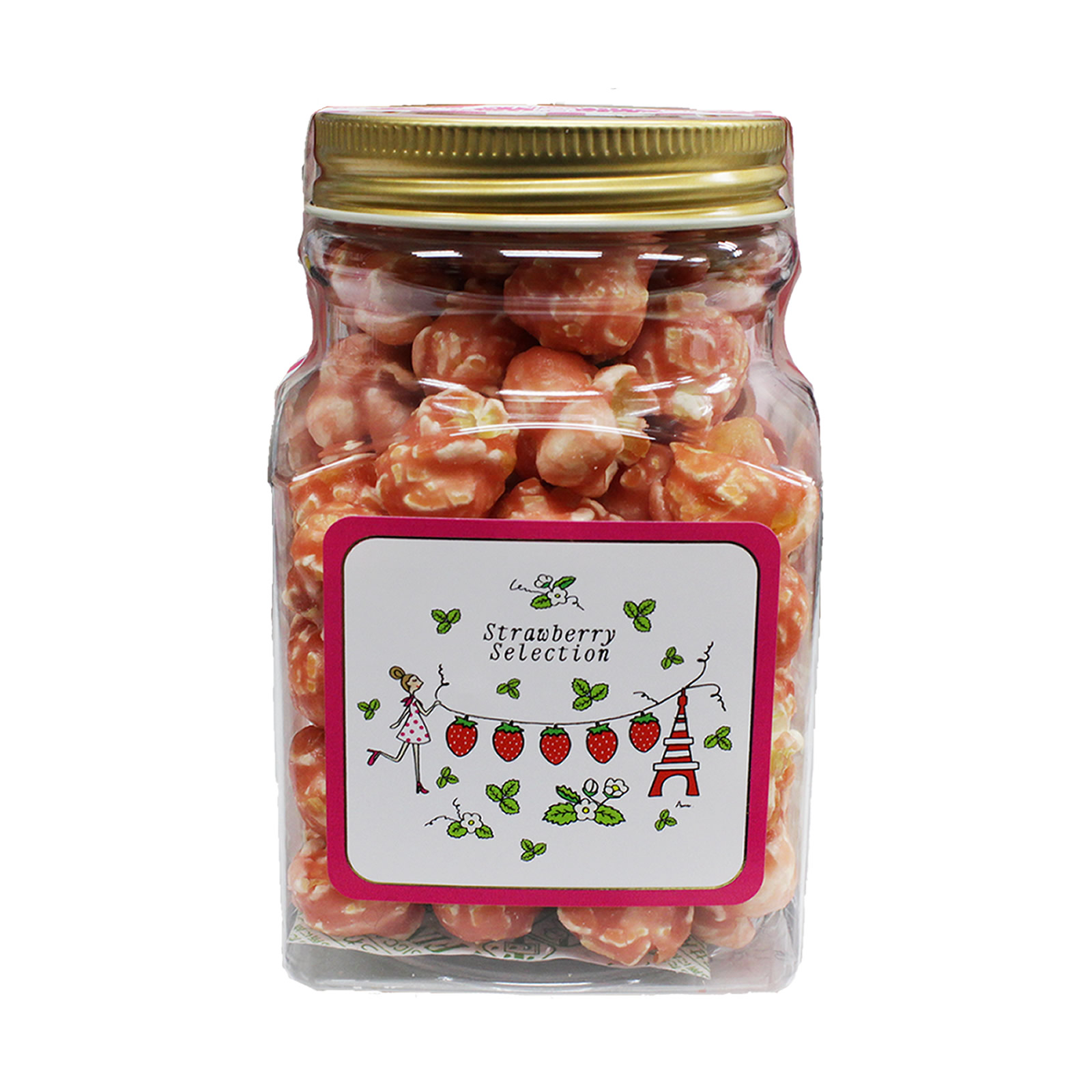 【ボックス付き】ボトルポップコーン8点ギフトセット(キャラメル&ショコラ&いちごみるく＆抹茶ミルク)