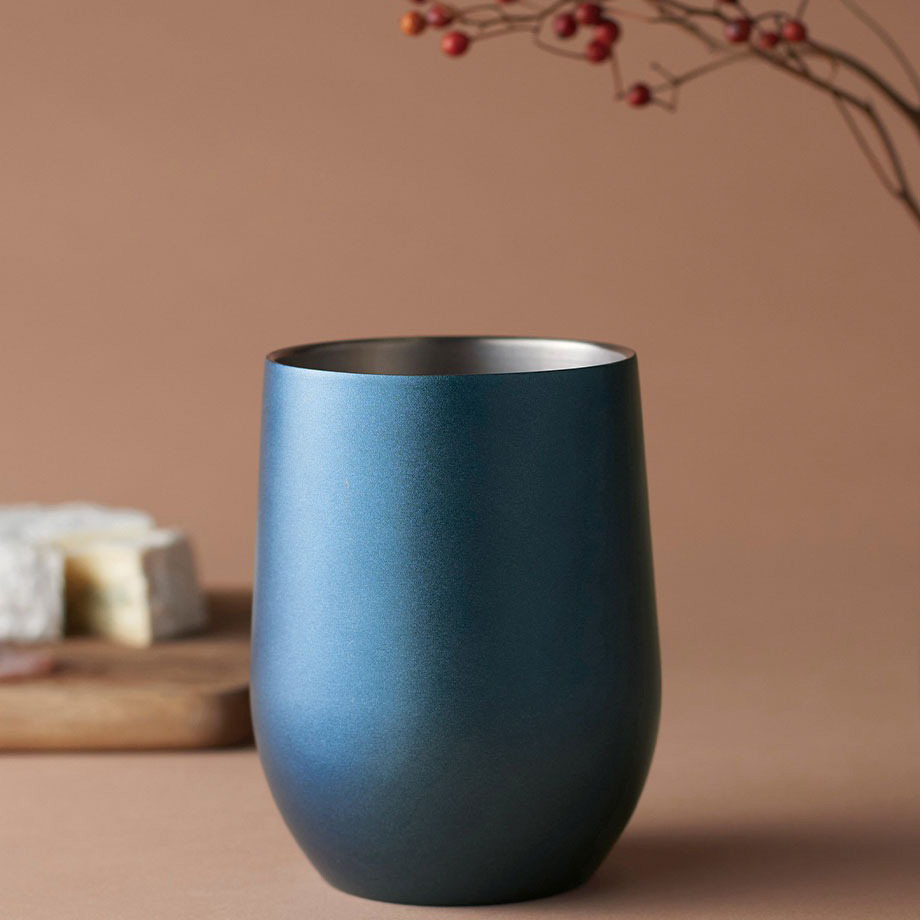 【イニシャル名入れ無料】ペア真空ステンレスサーモタンブラー