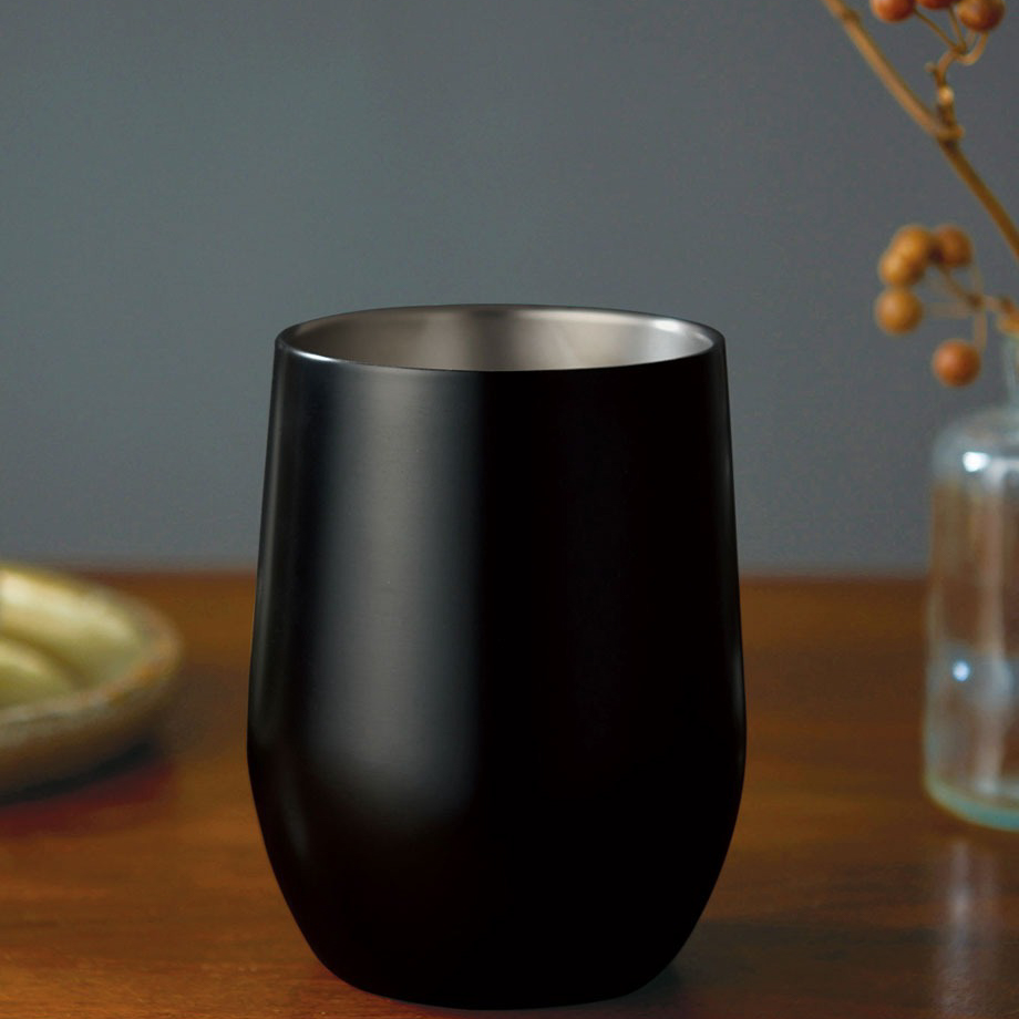 【イニシャル名入れ無料】ペア真空ステンレスサーモタンブラー