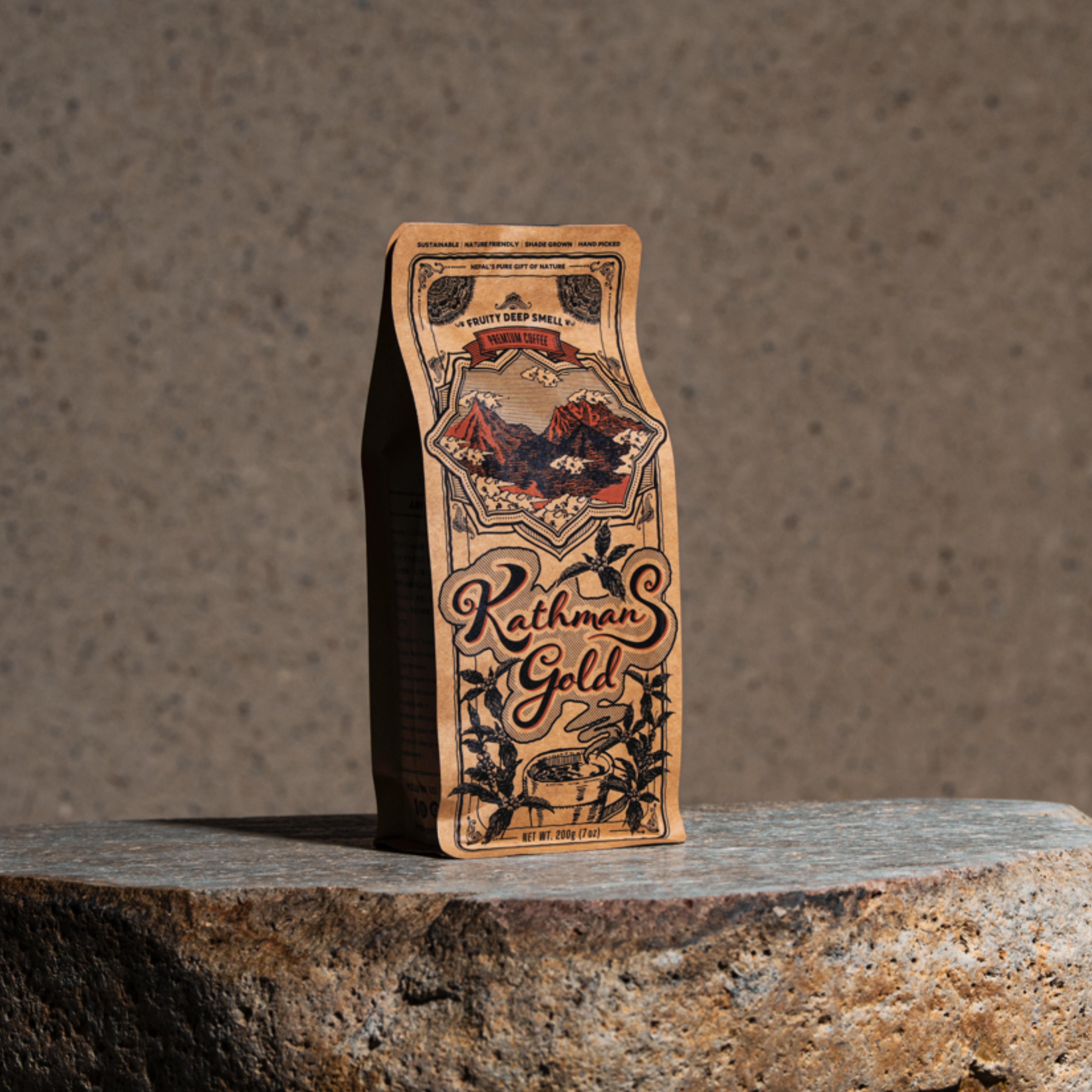 カトマンズゴールド コーヒー豆(200g)