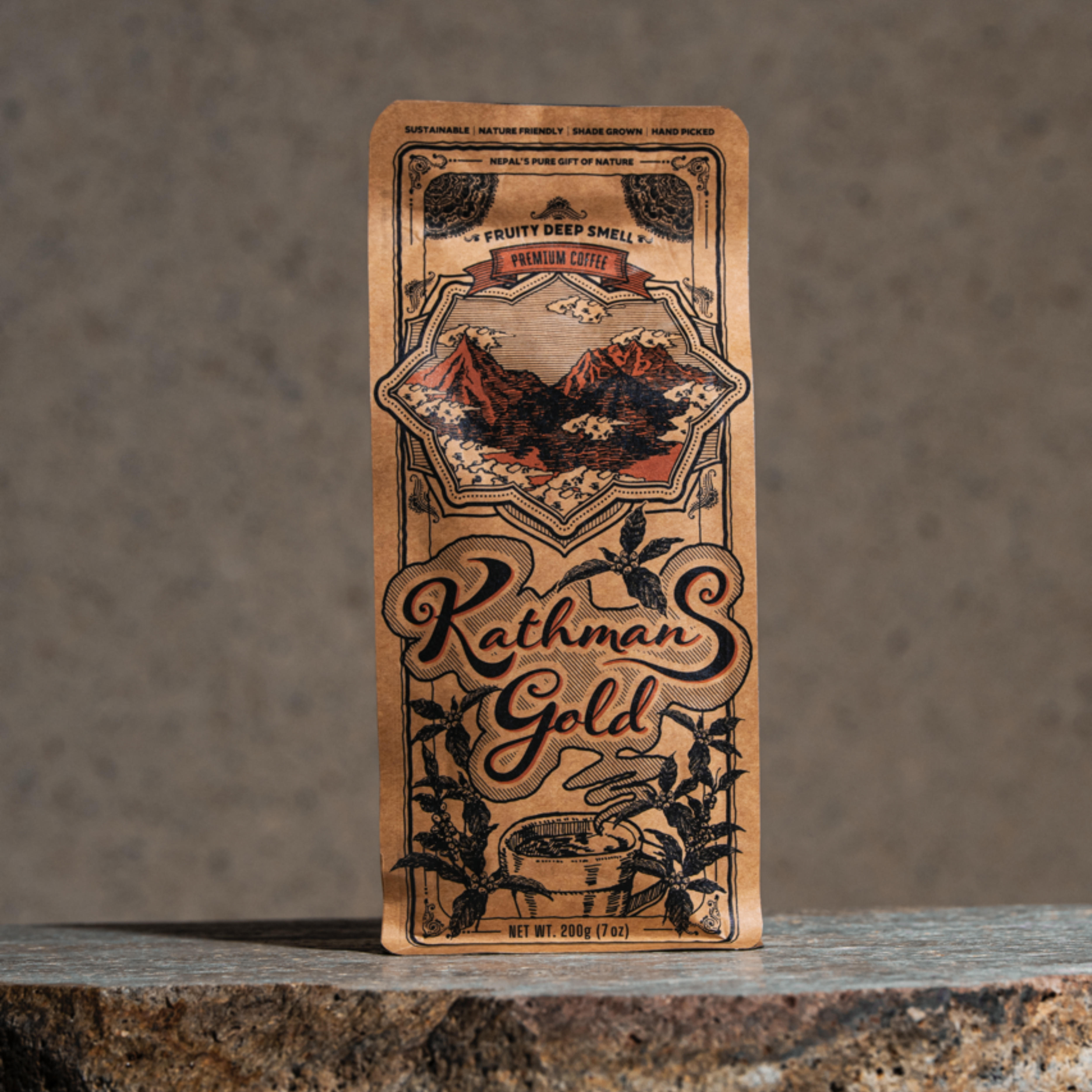 カトマンズゴールド コーヒー粉(200g)