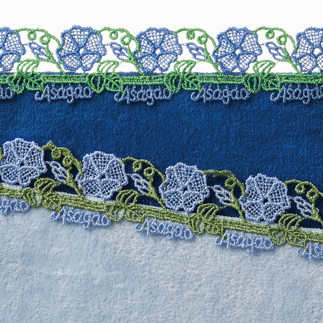 【名入れ/BOX付き】シーズンタオルハンカチ＜朝顔＞