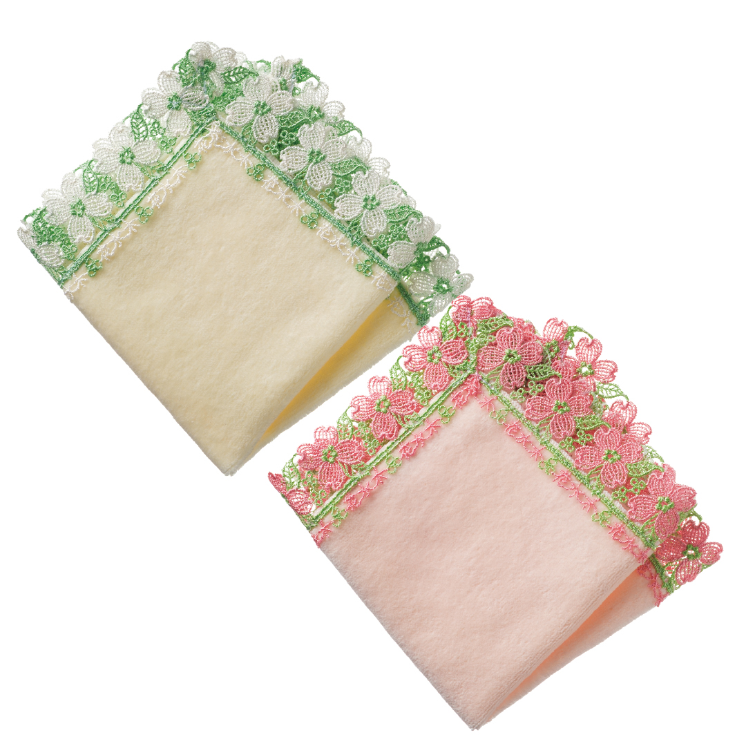 シーズンタオルハンカチ＜ハナミズキ＞