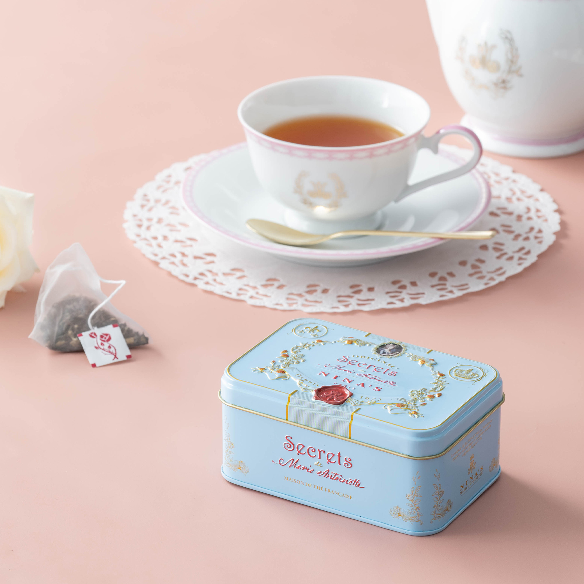 NINA’S(ニナス) 3色から選べるティーバッグ缶