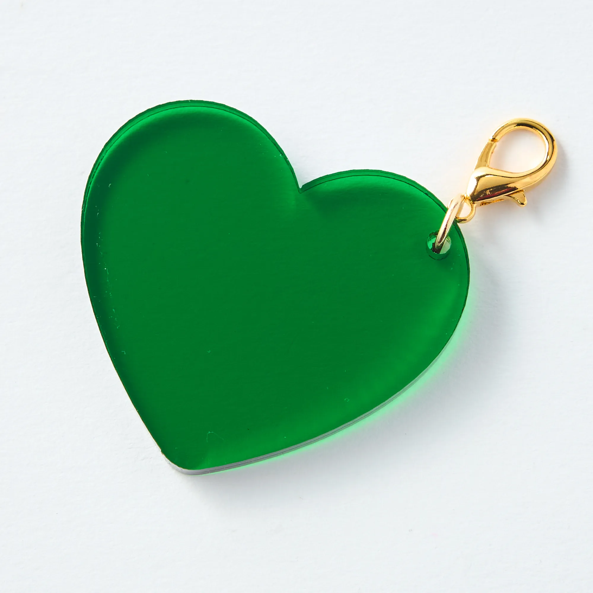 【名入れ/お友達が色を選べる】ハートチャーム