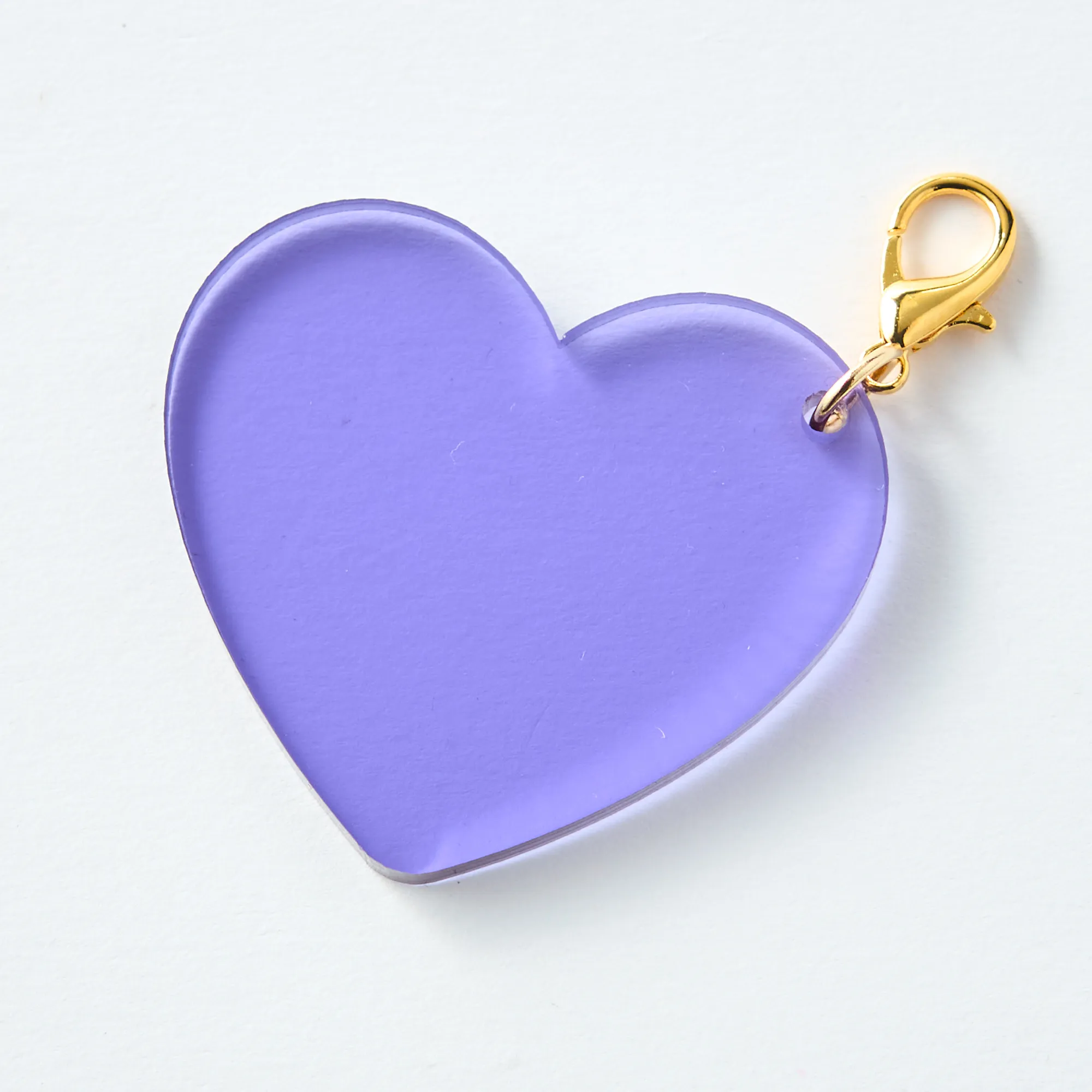 【名入れ/お友達が色を選べる】ハートチャーム