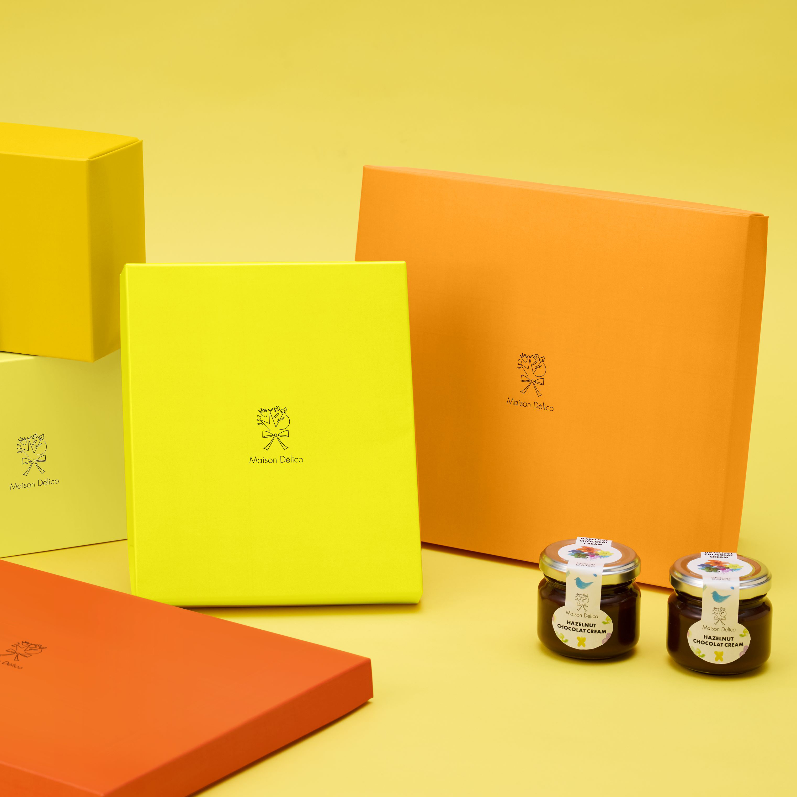 ヘーゼルナッツショコラクリームセット3本