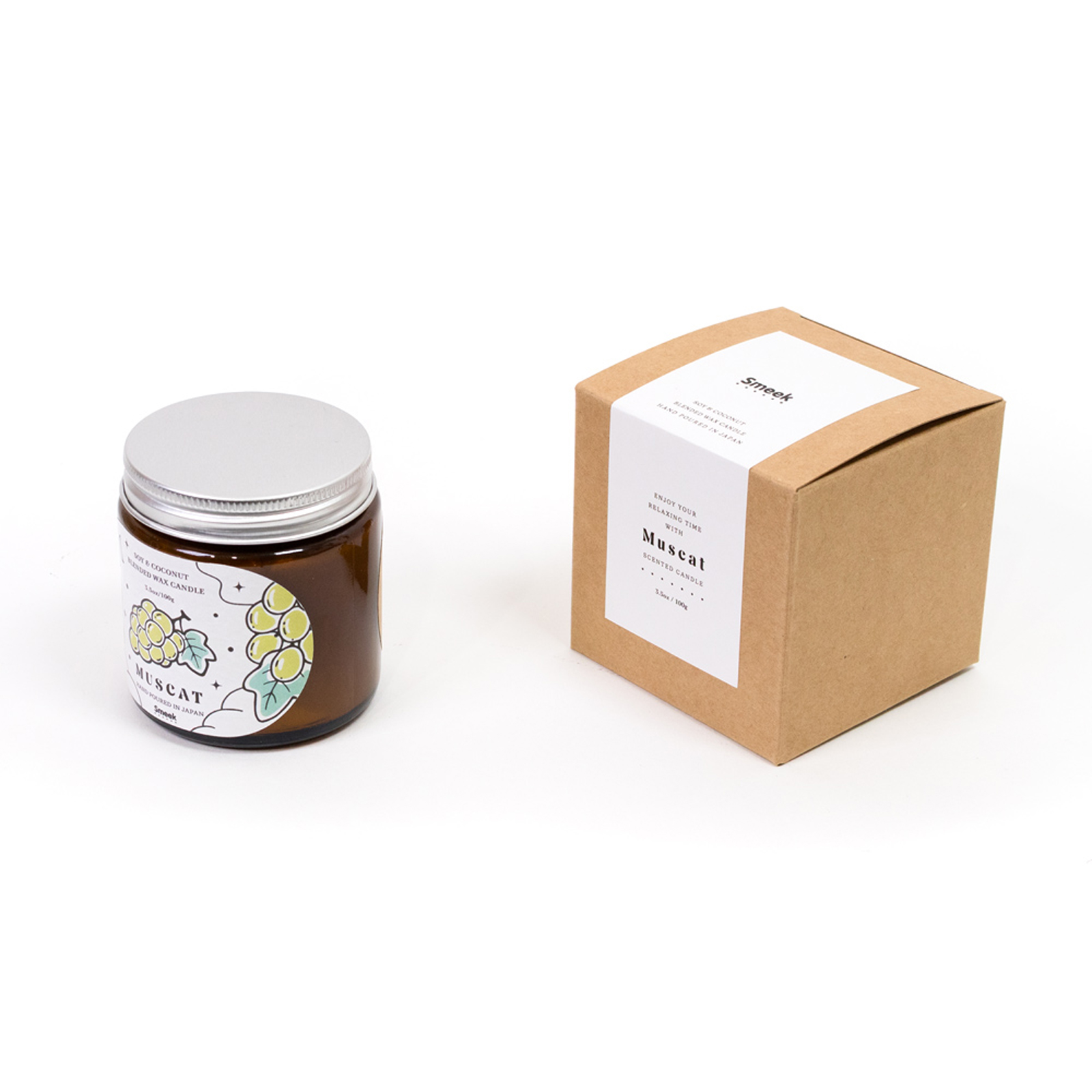 【体にも環境にも優しい】ソイワックスキャンドル Fruitsシリーズ