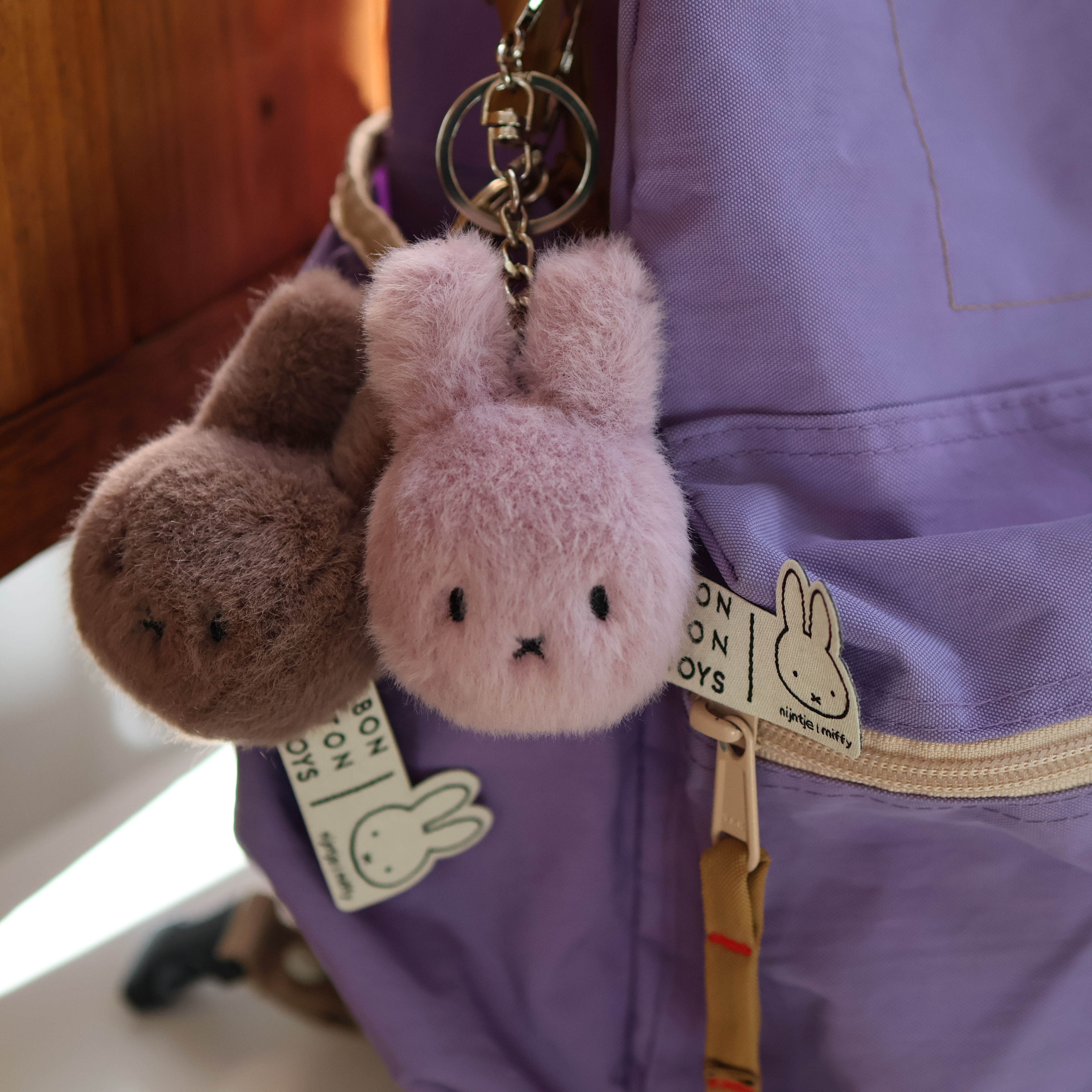 Fuzzy Keychain
