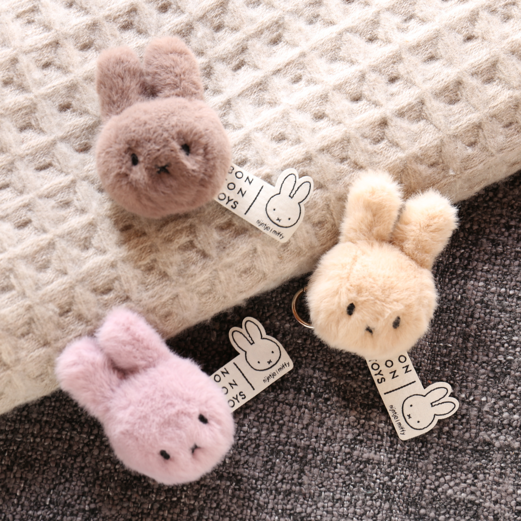 Fuzzy Keychain