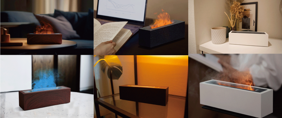 【就寝前の新常識】Flame Night Diffuser フレームナイトディフューザー