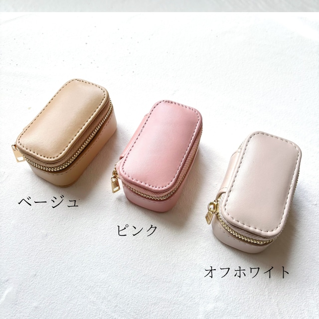 【名入れ】COMPACT JEWELRY box （テディベアラッキーチャーム付き）