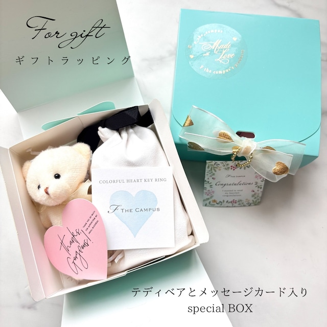 【名入れ】COMPACT JEWELRY box （テディベアラッキーチャーム付き）