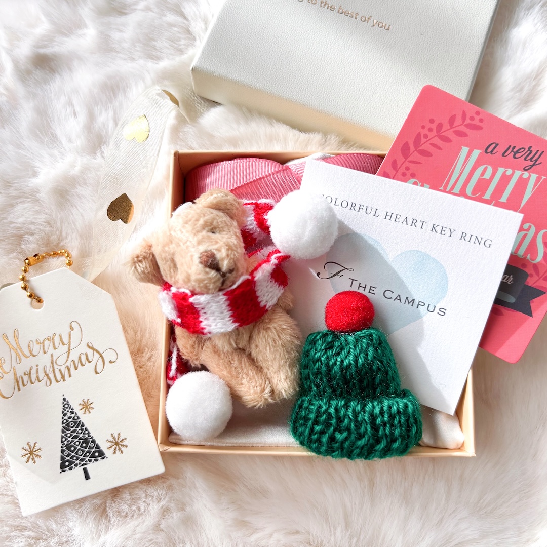 【名入れ】Colorful Heart Mirror（オーダーメイドコンパクトミラー）