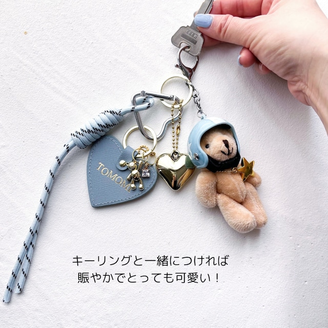 KEY RING ACCESSORIES ヘルメットベア