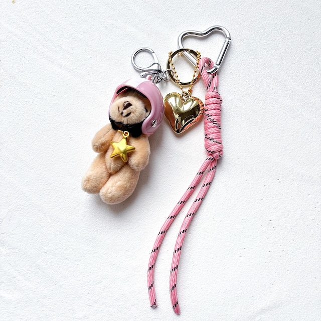 KEY RING ACCESSORIES ヘルメットベア