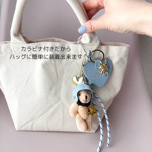 KEY RING ACCESSORIES ヘルメットベア