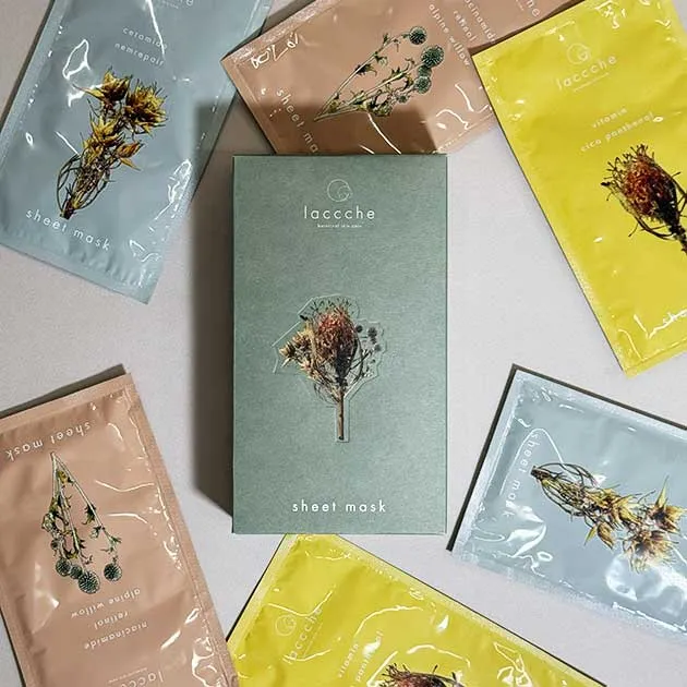 大切な人に贈る癒しと潤い 日本製シートマスク6枚ギフトボックス