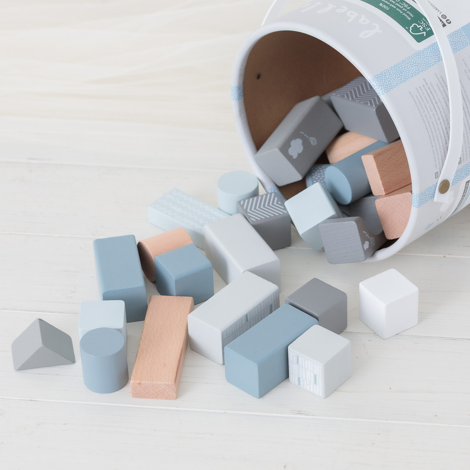 ウドゥンブロックス 50pcs 知育玩具