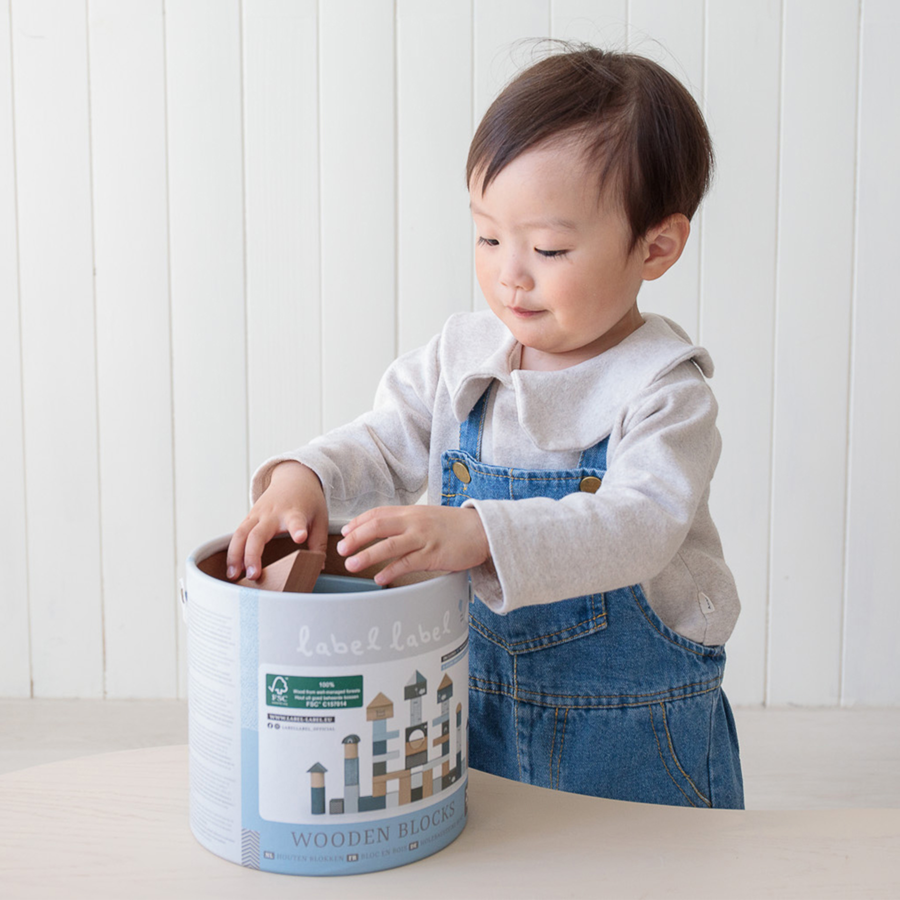 ウドゥンブロックス 50pcs 知育玩具