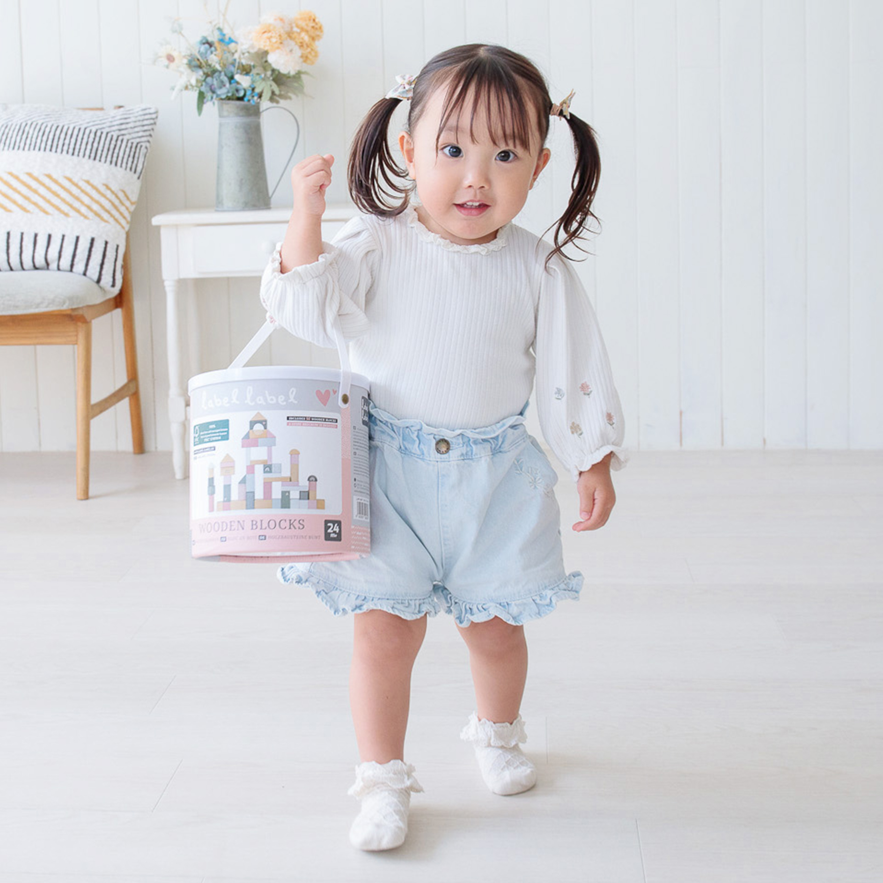 ウドゥンブロックス 50pcs 知育玩具