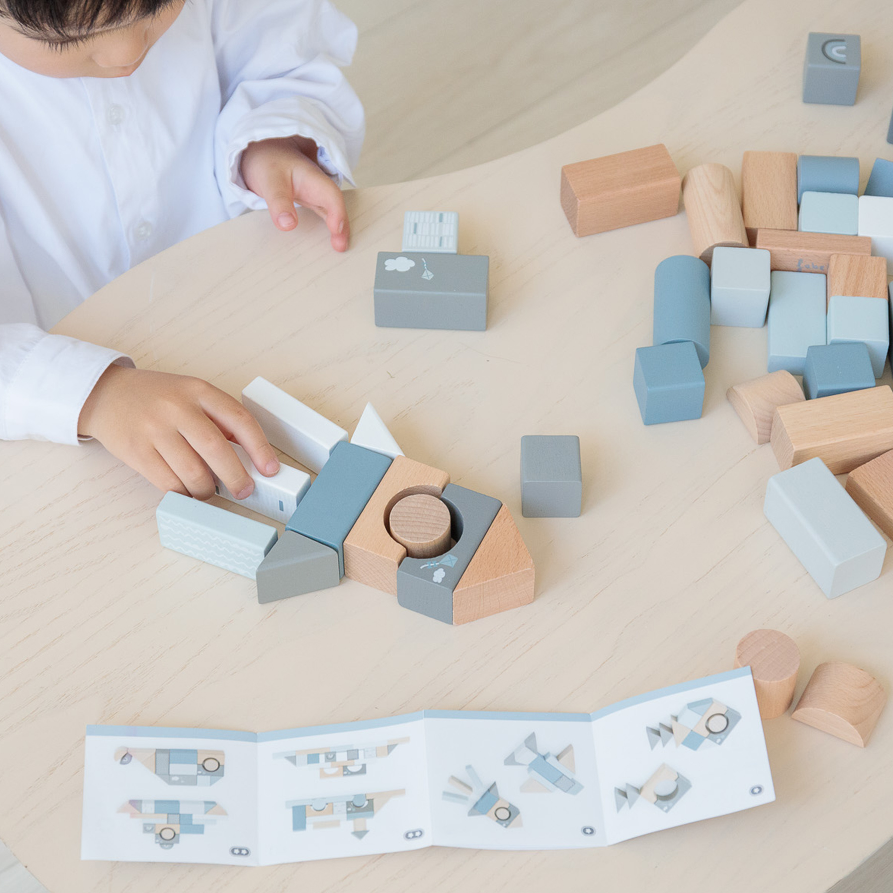 ウドゥンブロックス 50pcs 知育玩具