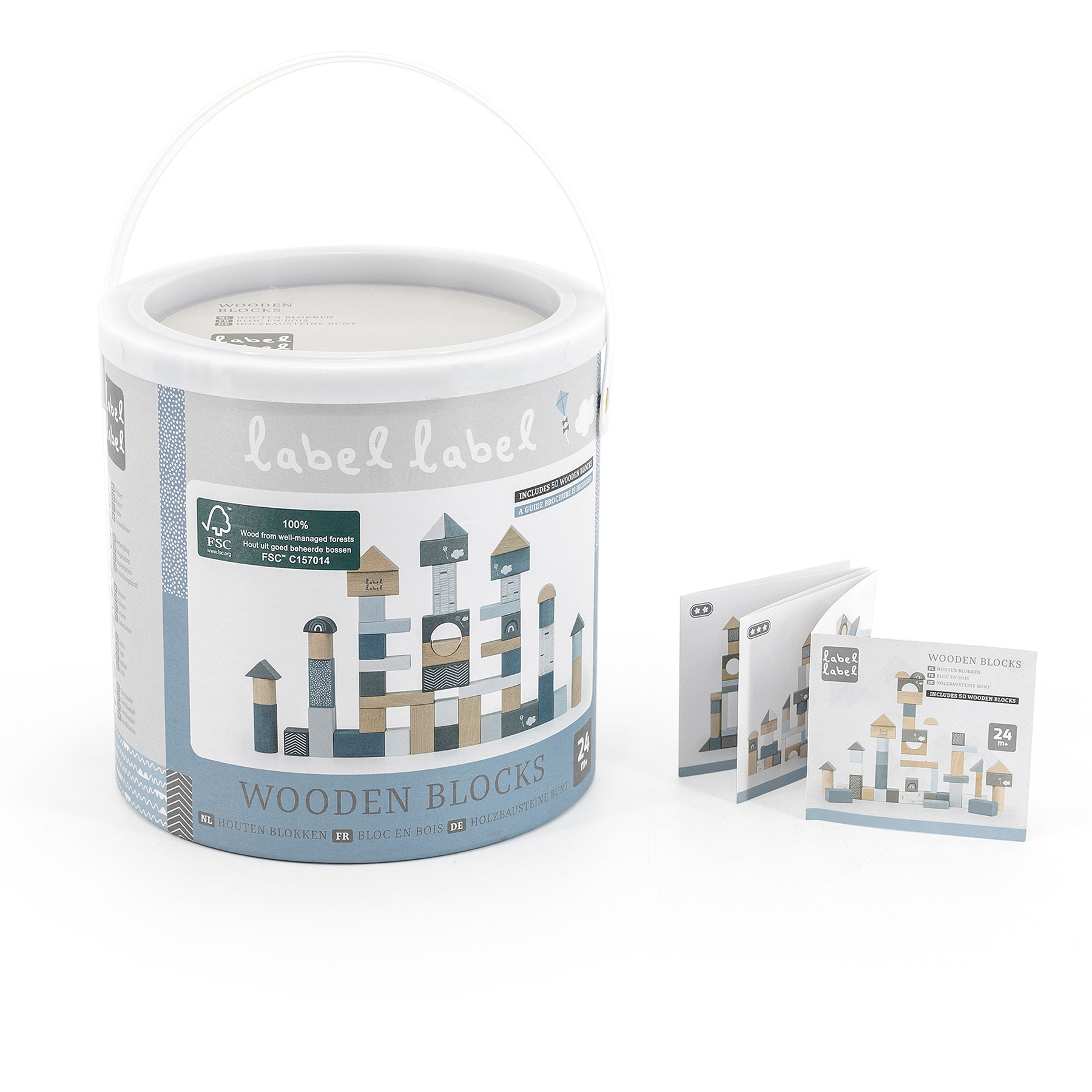 ウドゥンブロックス 50pcs 知育玩具