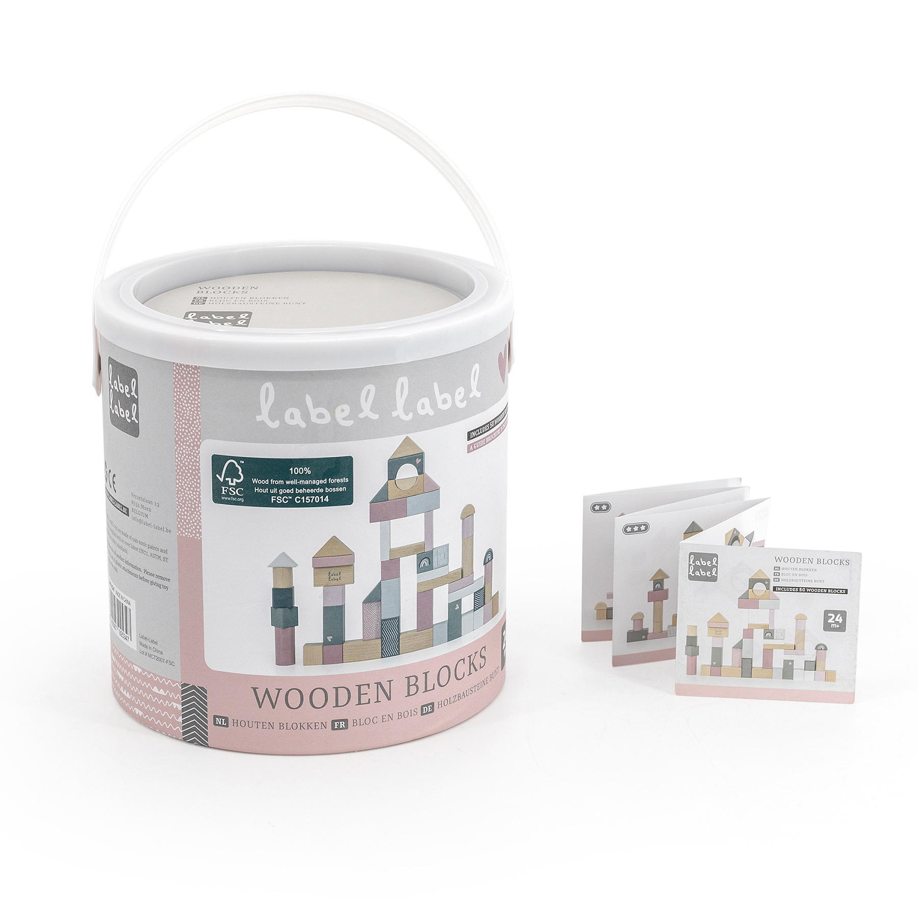 ウドゥンブロックス 50pcs 知育玩具