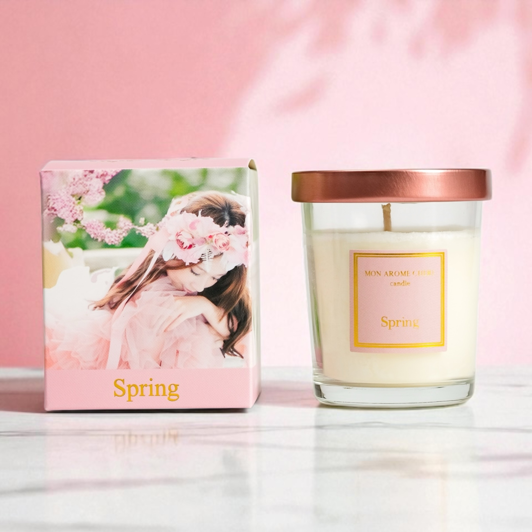 四季アロマキャンドル4個SET