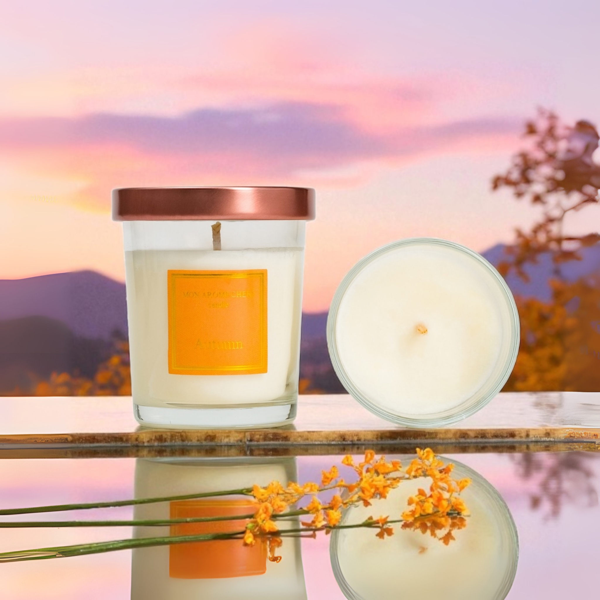 四季アロマキャンドル4個SET