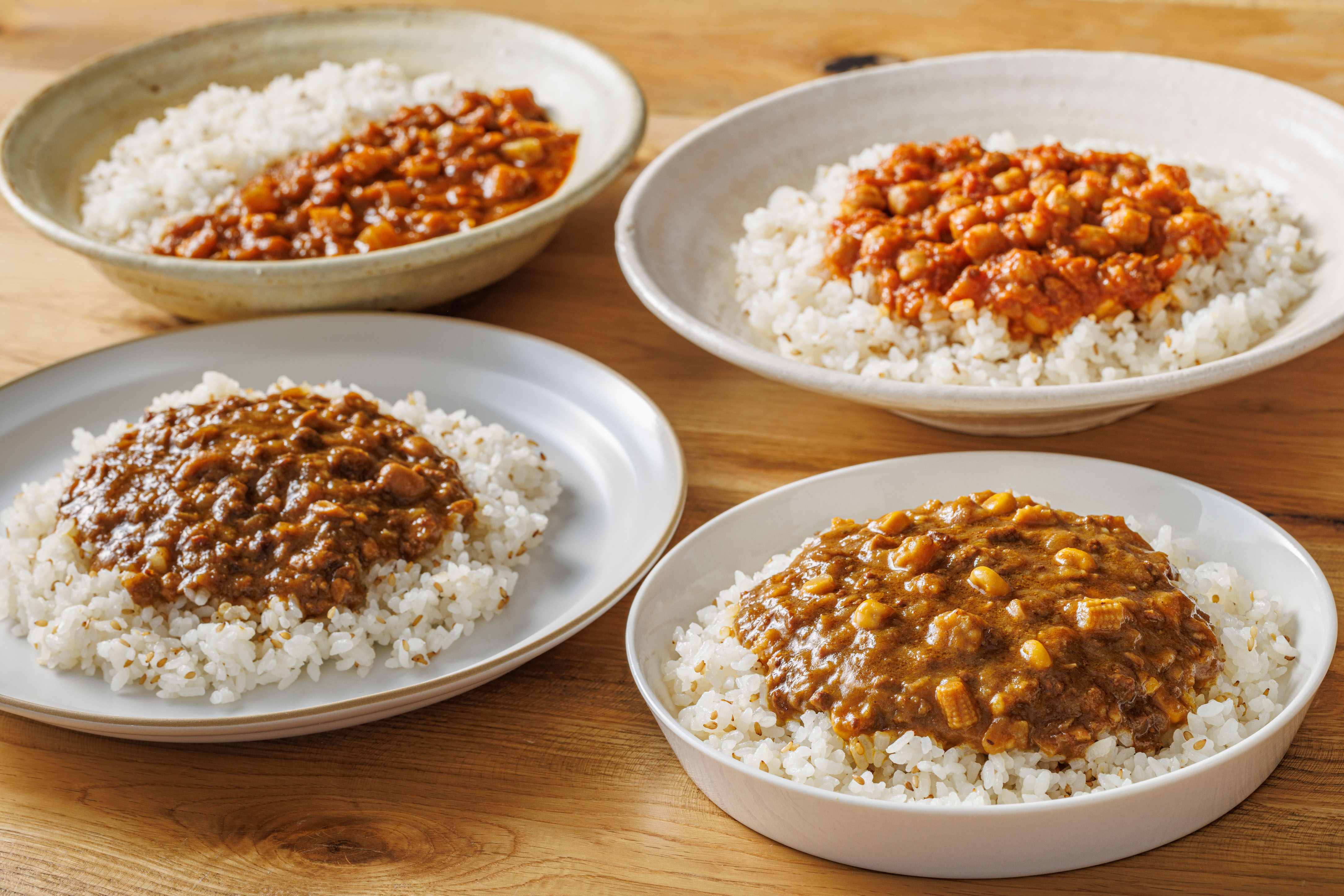 レトルトカレー4個詰合せ