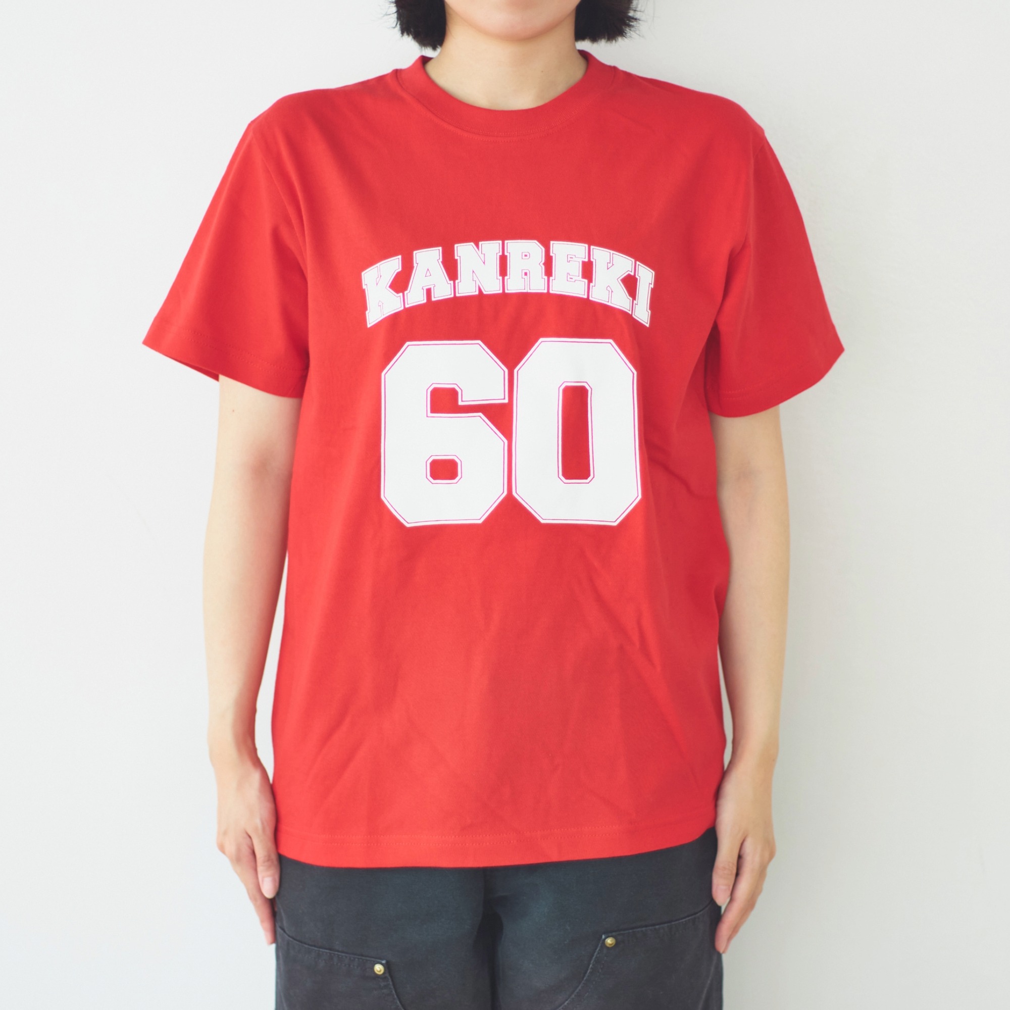 【名入れ・BOX入】還暦お祝いTシャツ（ユニフォーム）